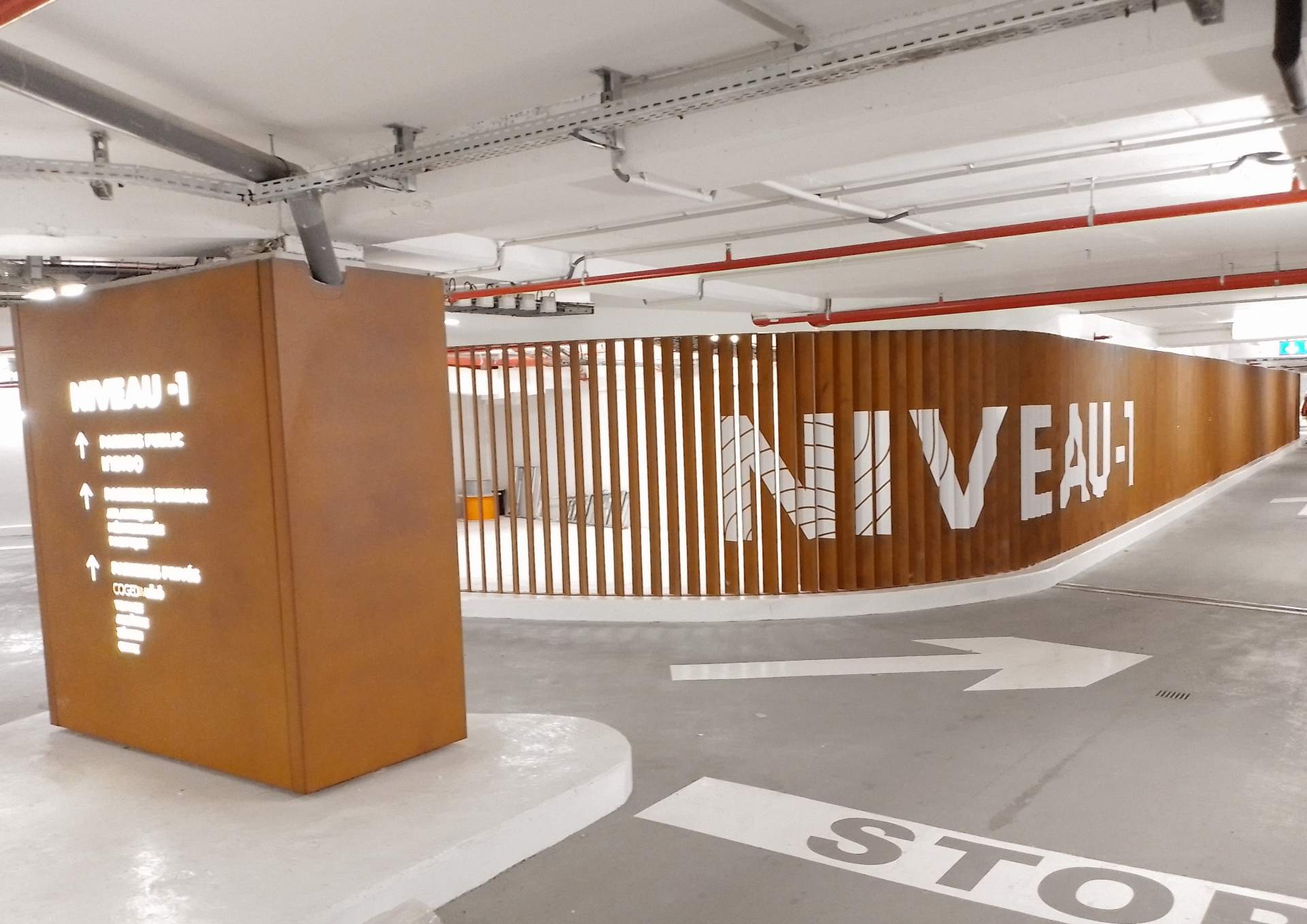 Teinte effet Corten